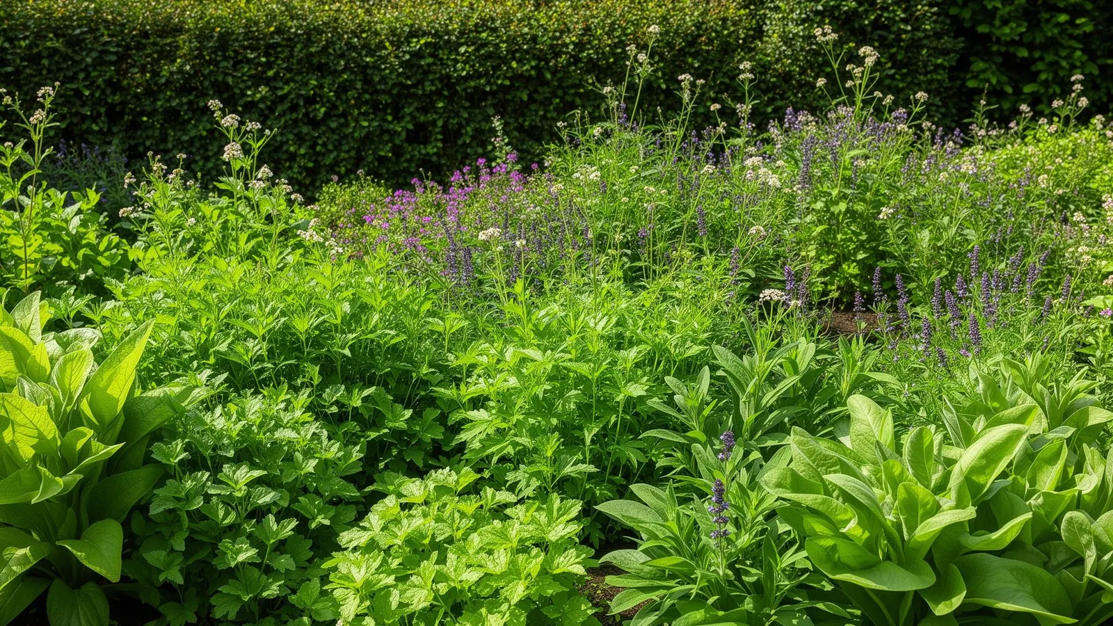 Gesunde, kräftige Pflanzen im Garten